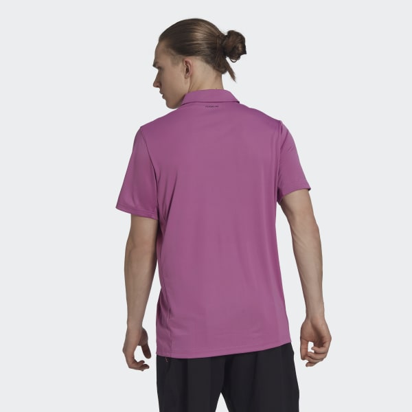 Purple Club Tennis 3-Stripes Polo Shirt 22589