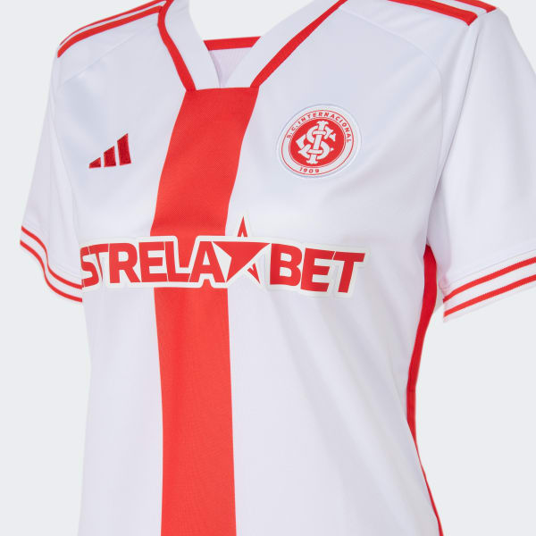 Branco Camisa 2 SC Internacional 24 Feminina