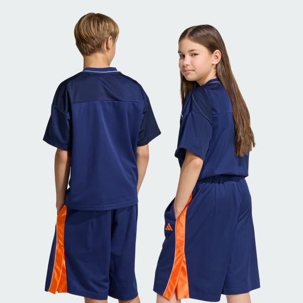 Blue STADIUM MESH BASKETBALL SHIRT