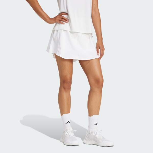 adidas Tennis Climacool Match Skirt - White | Free Shipping