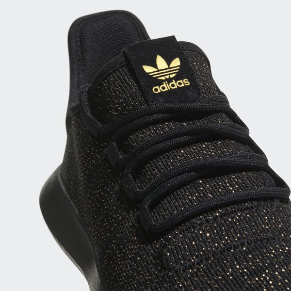 adidas black with gold sparkles