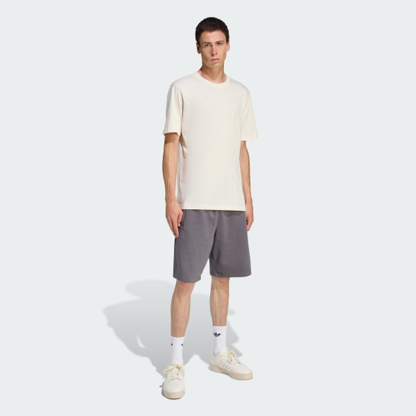 Grey Trefoil Essentials Shorts