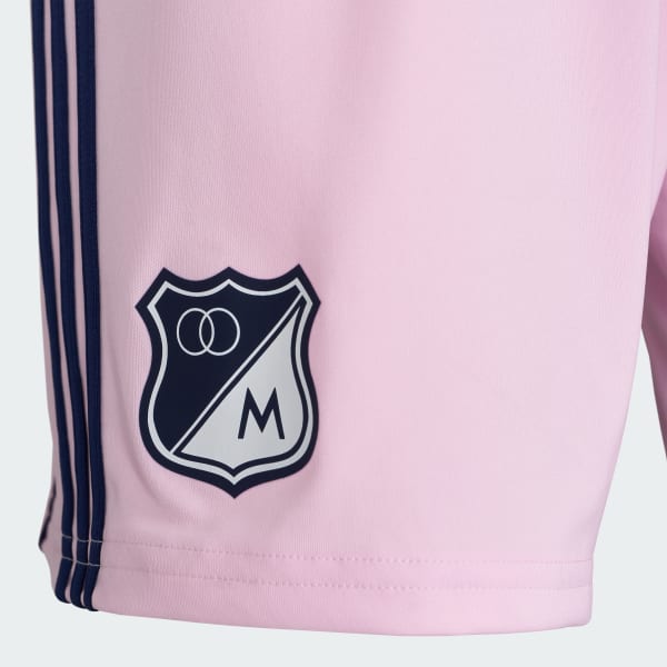 Rosa Shorts Tercera Millonarios FC 2025
