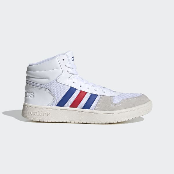 adidas hoops mid 2.0 trainers child boys
