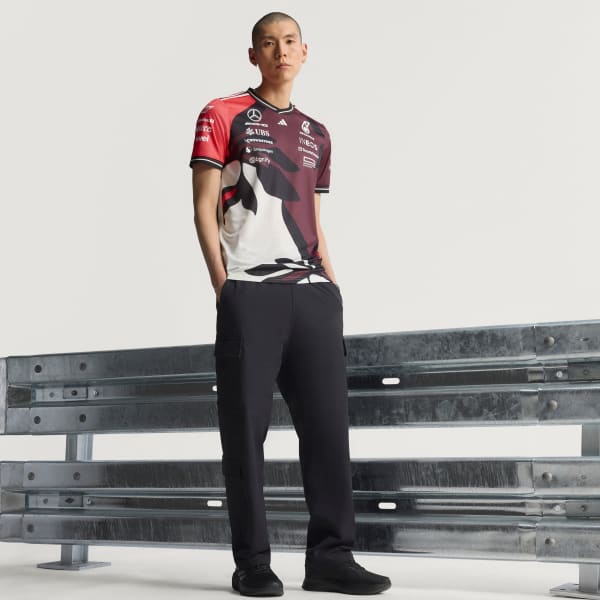 Burgundy Dres Mercedes - AMG Petronas Formula One Team Driver Authentic Summer Pack