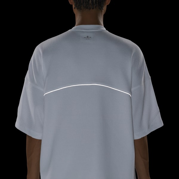 adidas La Cienega Short Sleeve Sports Tee - White | Free Shipping