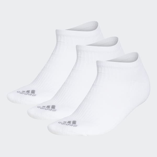 White Comfort Low Golf Socks 3 Pairs