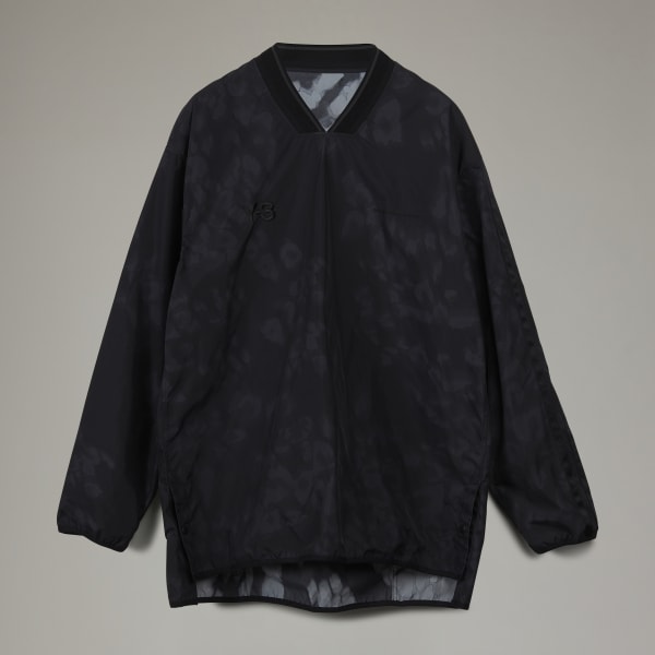 Nero Y-3 3-Stripes Long Sleeve Tee