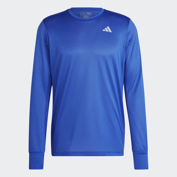 Bleu T-shirt à manches longues Own the Run