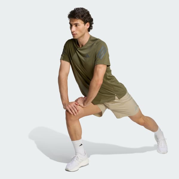 Kahverengi adi365 Running Essentials Şort