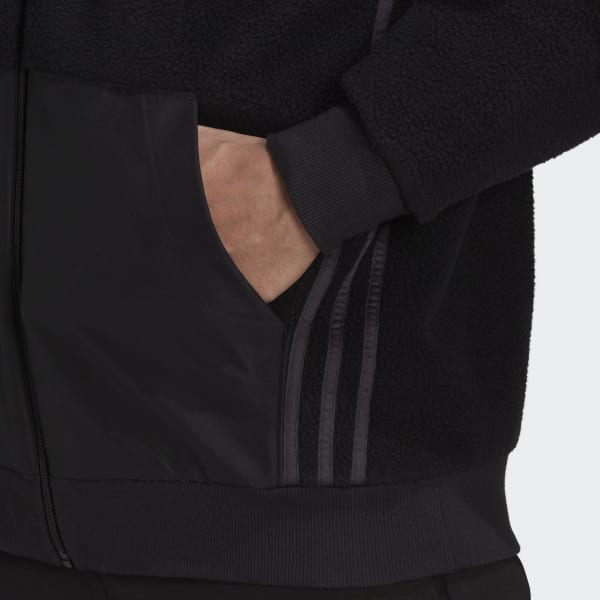 Adidas sherpa bomber discount