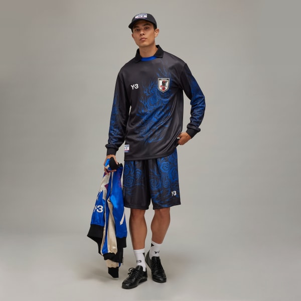 アディダス Y-3 JFA 長袖Tシャツ - ブラック | アディダス ジャパン