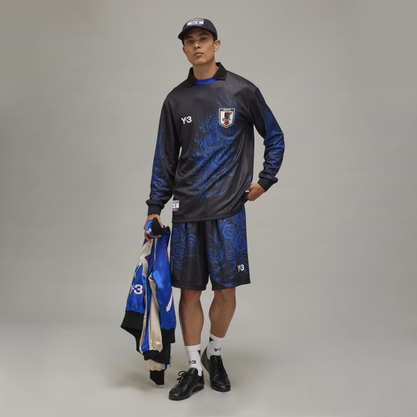 Y-3 日本代表 Tシャツ 2枚セット Y-3_JFA_T_JC7571_db25_model.
