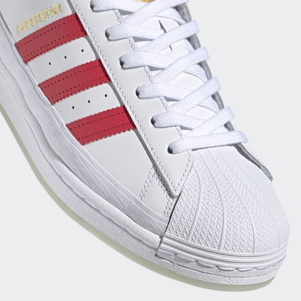 adidas superstar shoes red