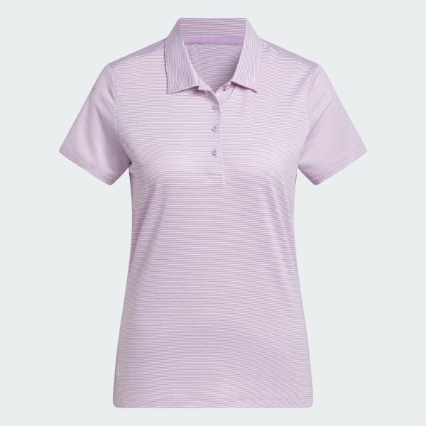 Lila Damen Ottoman Kurzärmeliges Poloshirt