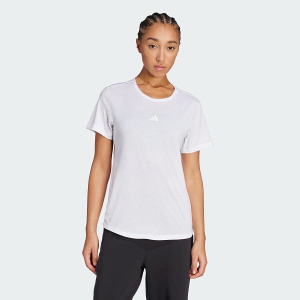 Blanco polera Essentials Yoga