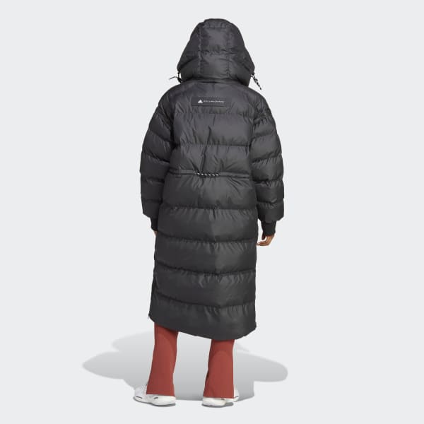 Negro Parka acolchada adidas by Stella McCartney Winter