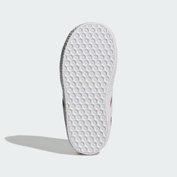 Red Gazelle Comfort Closure Elastic Laces Shoes Kids