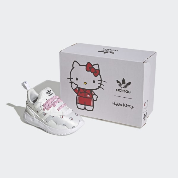 👟 adidas Hello Kitty Originals Flex Sneakers - White | Free
