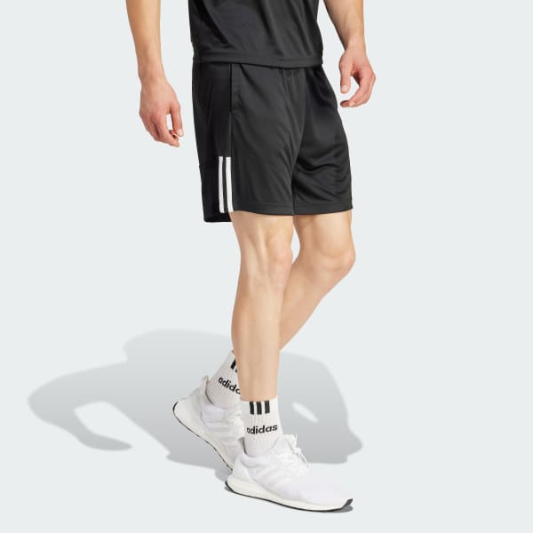 Black Sereno AEROREADY Cut 3-Stripes Shorts