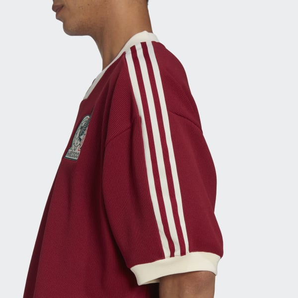 Men's mexico national team adidas burgundy icon jersey