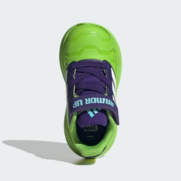 Verde Zapatilla adidas Marvel Iron Hulk Runfalcon 5 (Bebés)