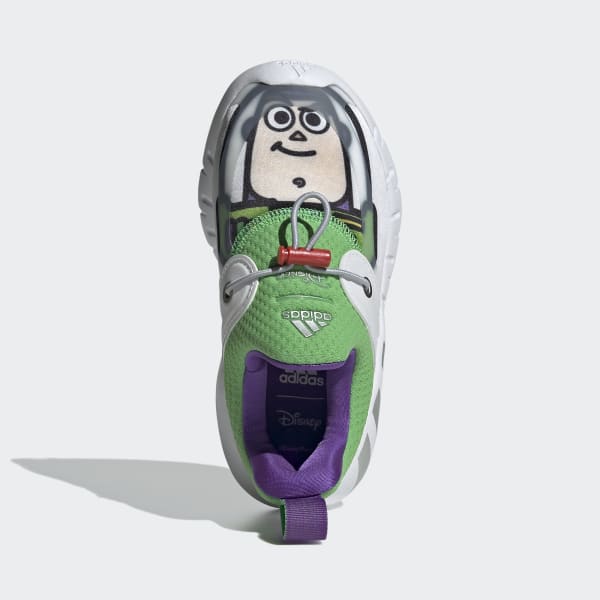 White adidas x Disney Pixar Buzz Lightyear Rapidazen Slip-On Shoes