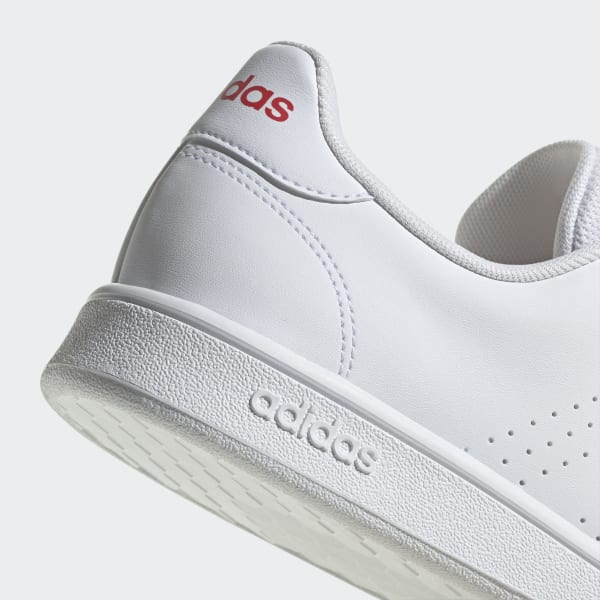 Adidas advantage base white top