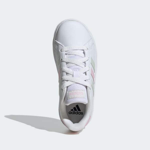 bílá Boty Grand Court Lifestyle Tennis Lace-Up