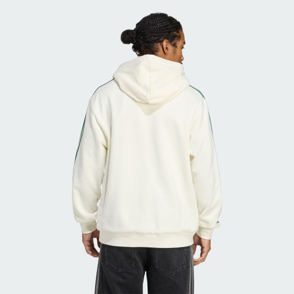 Blanc Sweat-shirt à capuche Italie (Non genré)