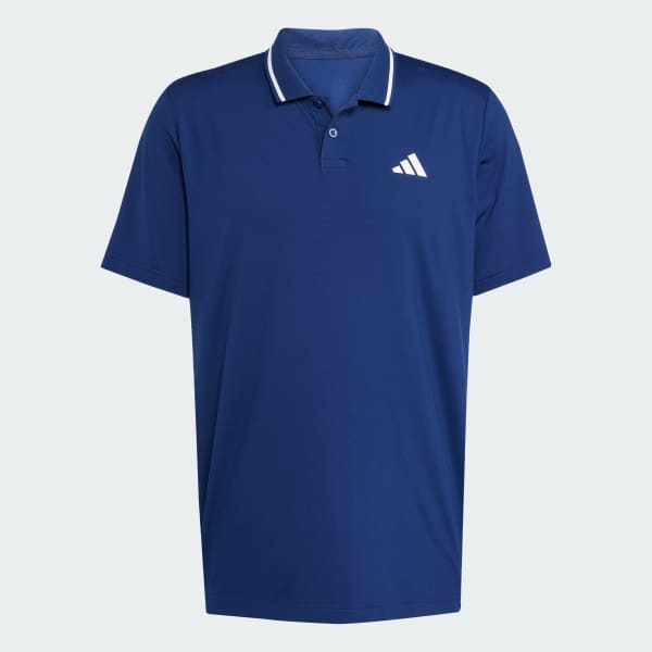 adidas Club Tennis Climacool Piqué Polo Shirt - Blue | Free
