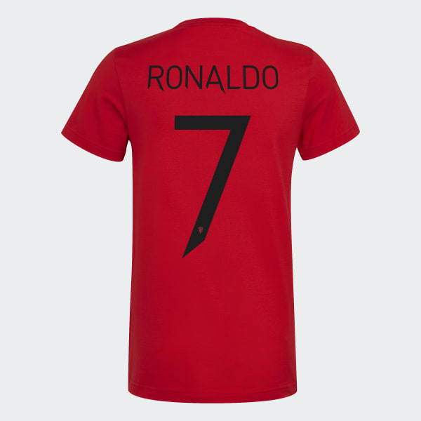 Red Manchester United Graphic Tee