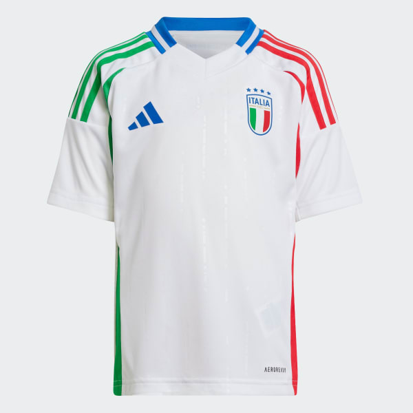 Weiss Italien 24 Mini-Auswärtsausrüstung