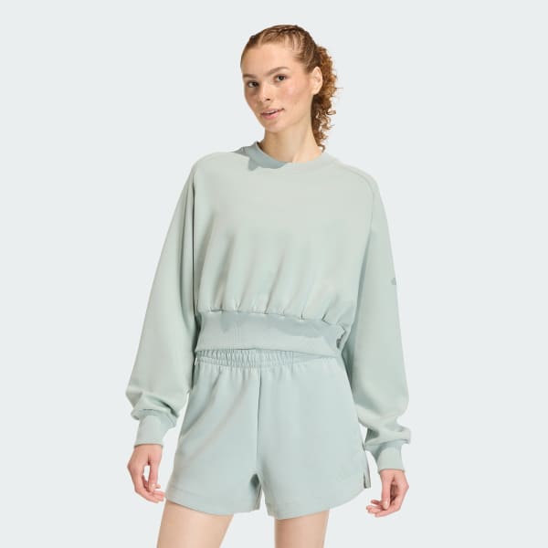Grun Soft Lux Sweatshirt, locker geschnitten