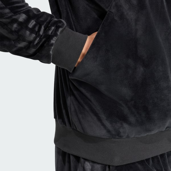VELOUR HALF ZIP Track Top