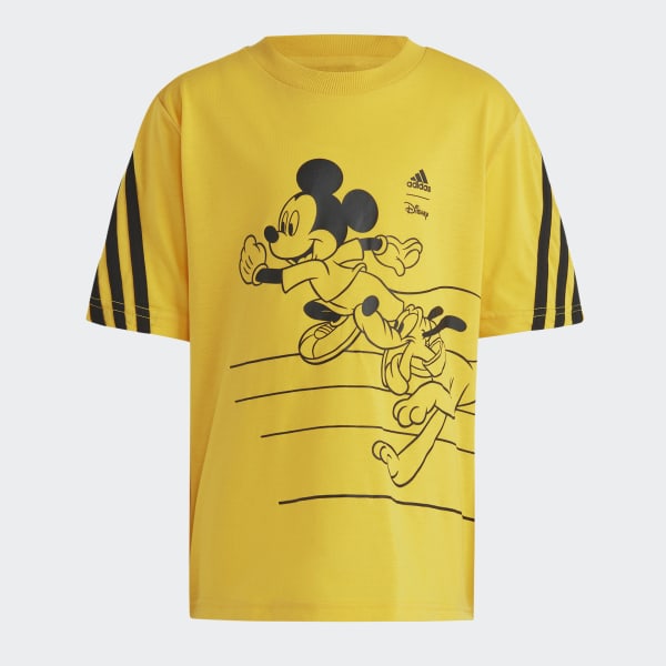 Gold Disney Micky Maus T-Shirt
