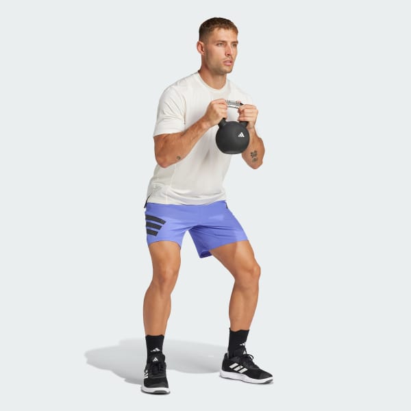 Blue Icon 3-Stripes Shorts