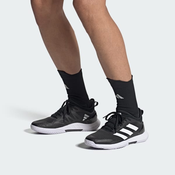 Svart Adizero Ubersonic 4.1 Tennis Sko