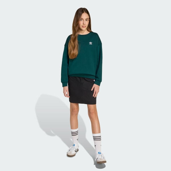 Green Boyfriend Crew Sweatshirt