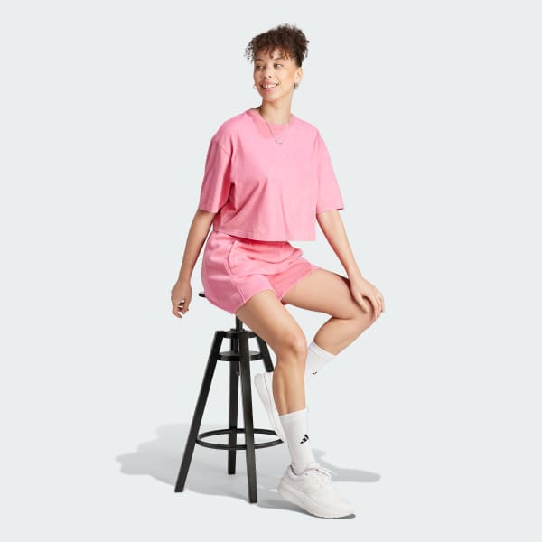 SZN | Washed Lifestyle adidas Tee - Pink | ALL US Women\'s adidas