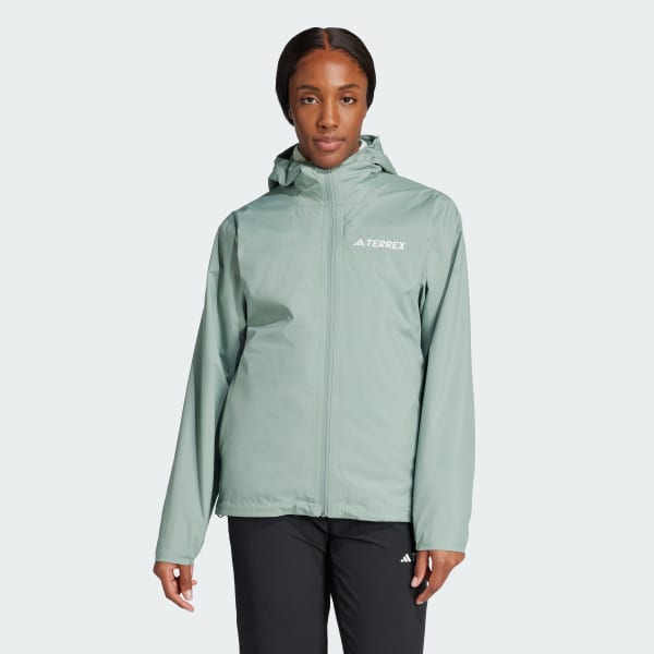 Verde Chaqueta Terrex Multi Essentials Three-In-One