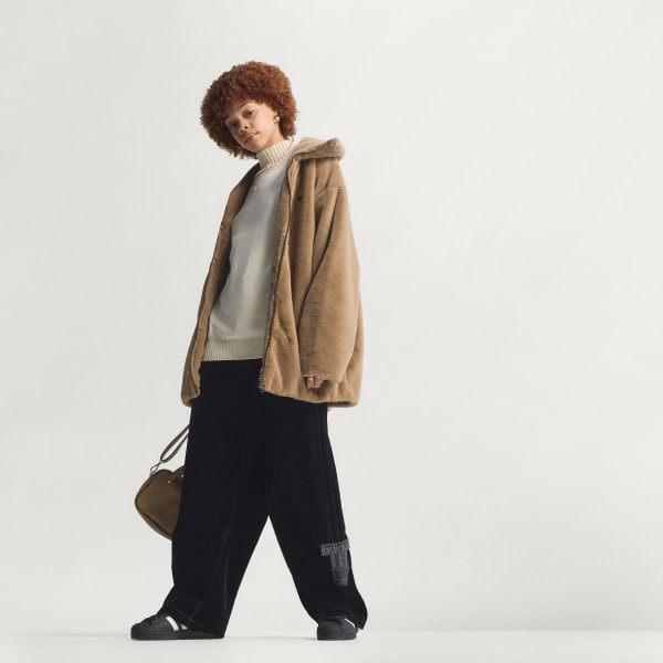 adidas Fur Jacket - Brown | Free Shipping with adiClub | adidas US