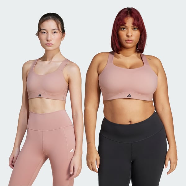 Pink TLRD Impact Luxe Training High Support Bra