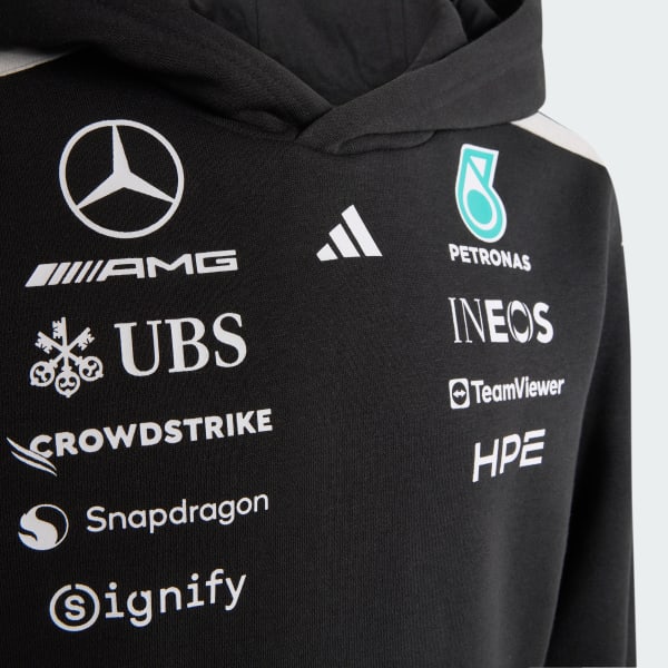 Schwarz MERCEDES - AMG PETRONAS FORMULA 1 TEAM DRIVER HOODIE