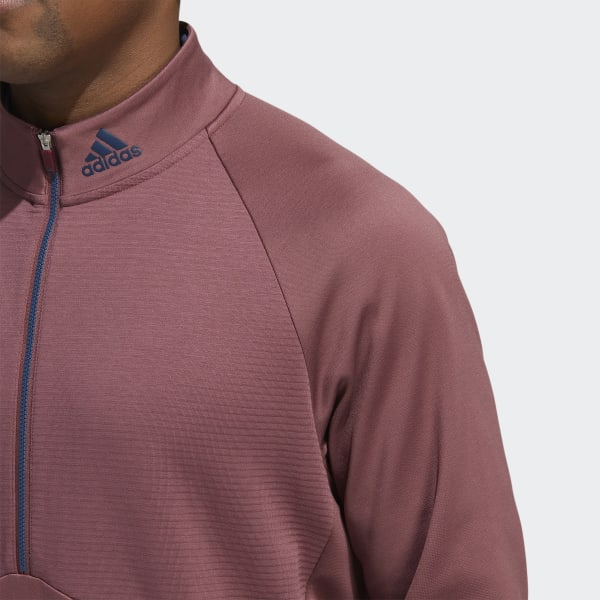 Bordowy COLD.RDY 1/4-Zip Pullover QD281