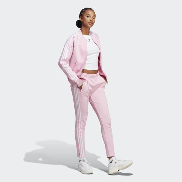 Adidas Track Pants, Pink Stripe Size Medium for Sale in Wichita, KS