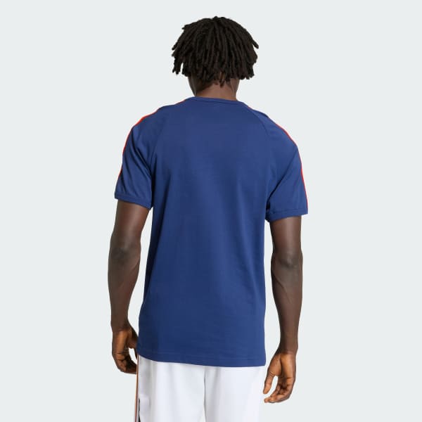 Blu 3-STRIPES TEE