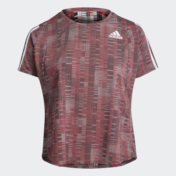 Rouge Own The Run Primeblue Running T-Shirt (Plus Size) 25147