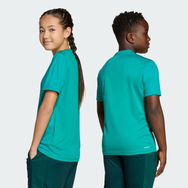 Green Train Essentials Logo Regular Fit T-Shirt Kids