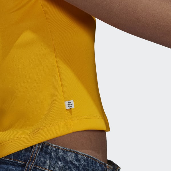 Amarelo Camiseta Adicolor Classics 3-Stripes DL768